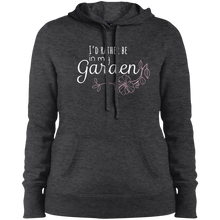 Load image into Gallery viewer, I&#39;d Rather Be in My Garden Ladies&#39; Pullover Hooded Sweatshirt
