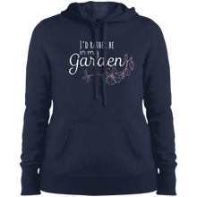 Load image into Gallery viewer, I&#39;d Rather Be in My Garden Ladies&#39; Pullover Hooded Sweatshirt
