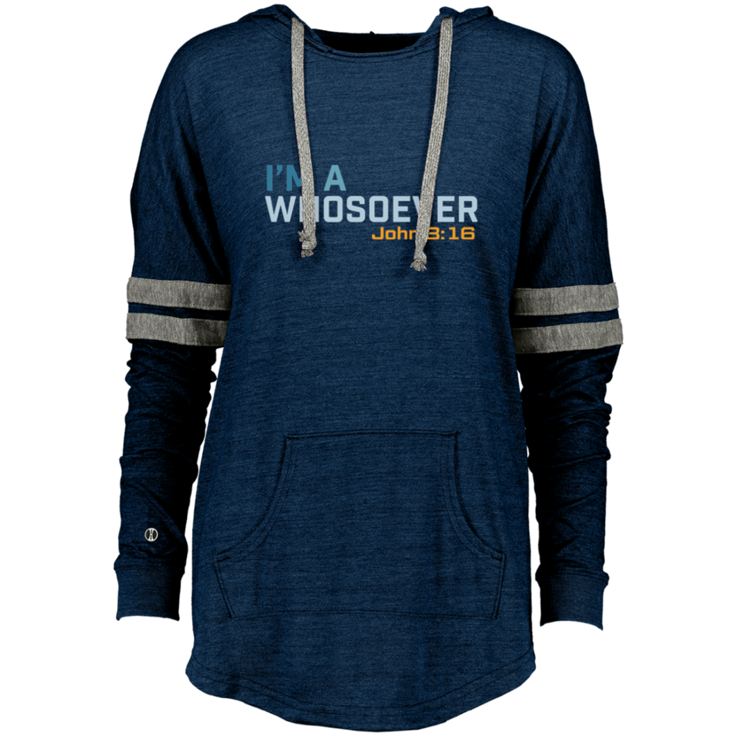 I'm a Whosoever Ladies Hooded Low Key Pullover