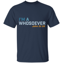 Load image into Gallery viewer, Kids - I&#39;m a Whosoever - Youth 5.3 oz 100% Cotton T-Shirt
